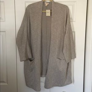 DONNI. Ribbed Sweater Coat